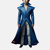 Lunara Kids Genuine Leather Trench Coat